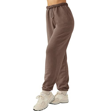 LASLULU Women's Cozy Fleece Lined Sweatpants for Winter