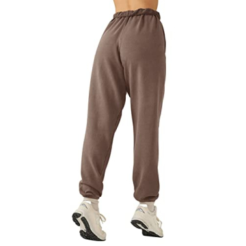 LASLULU Women's Cozy Fleece Lined Sweatpants for Winter