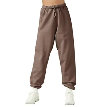LASLULU Women's Cozy Fleece Lined Sweatpants for Winter
