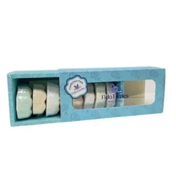 Fido Fizzies - Luxury Bath Bombs for Dogs Variety Dog Gift Pack - Assortment of Eight (8) of Our Most Popular Individual Dog Bath Bomb Varieties