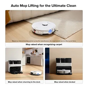 Roborock S7 Max Ultra: Self-Emptying Robot Vacuum and Mop