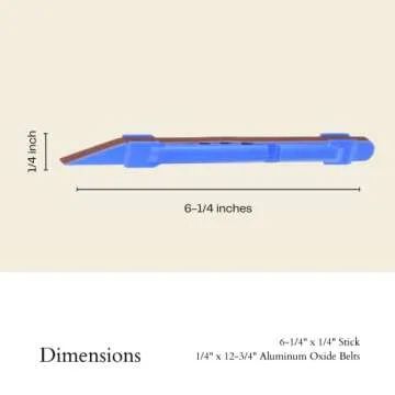 1/4" Sanding Detailer Kit for Wood & Model Projects