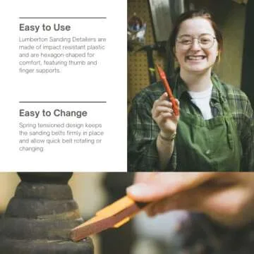 1/4" Sanding Detailer Kit for Wood & Model Projects