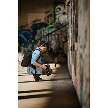 Lowepro ProTactic 350 AW - A Professional Camera Backpack for 1-2 Pro DSLR Cameras and 13" Laptop