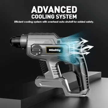 Powerful Cordless Rotary Hammer Drill for Dewalt Workers