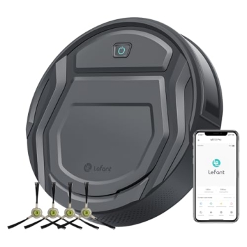 Lefant M210 Pro Robot Vacuum Cleaner - Slim, Quiet, and Efficient for Pet Hair, Hard Floors
