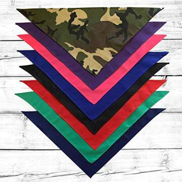 Dog of Honor Engagement Wedding Party Matching Dog Bandanas (Black)