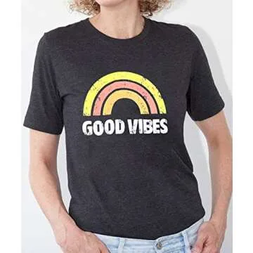 JINTING Women's Tank Tops Graphic Tees Summer Sleeveless Crew Neck T Shirts Tops Gray