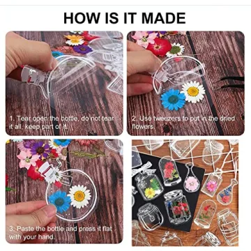 Creative Transparent Bookmarks for Gifts and Crafts
