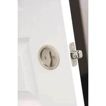 Kwikset Round Privacy Pocket Door Lock | Easy Installation