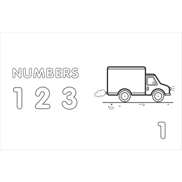 My First Toddler Coloring Book for Educational Fun