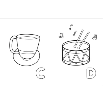 My First Toddler Coloring Book for Educational Fun