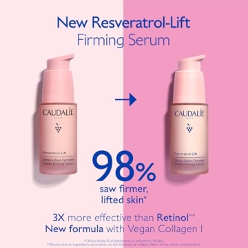 Caudalie Resveratrol-Lift Instant Firming Retinol Alternative Serum, Refillable - 30 mL
