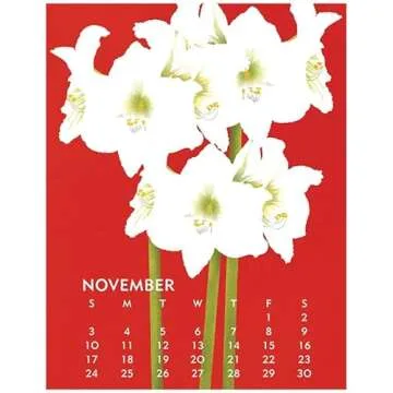 Linnea Design 2024 Poster Calendar 11 x 14" Artwork by Johanna Riley