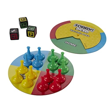 Hasbro Gaming Sorry DICE Portable Family Board Game