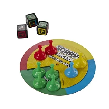 Hasbro Gaming Sorry DICE Portable Family Board Game