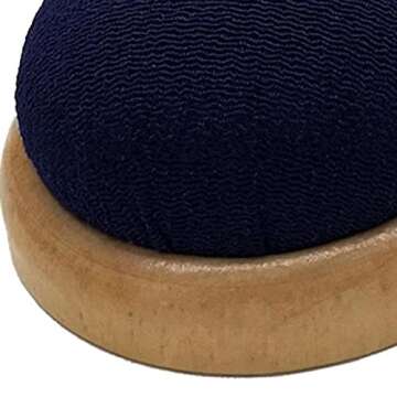 Esquirla Navy Blue Sewing Cushion Pincushion Tool