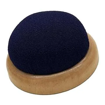 Esquirla Navy Blue Sewing Cushion Pincushion Tool