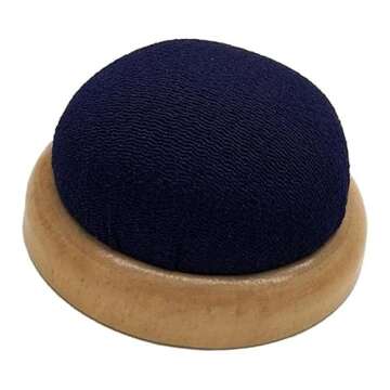 Esquirla Navy Blue Sewing Cushion Pincushion Tool