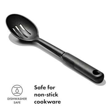 OXO Good Grips Nylon Slotted Spoon,Black