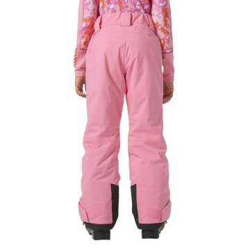 Helly-Hansen Junior Unisex Elements Ski Pants, 068 Sugar Pink - 12