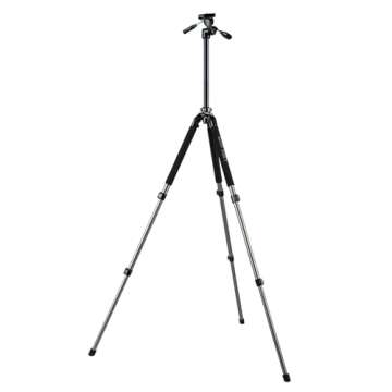 SLIK Pro 700 DX Tripod with 700DX 3-Way, Pan-and-Tilt Head - Titanium