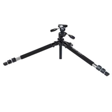 SLIK Pro 700 DX Tripod with 700DX 3-Way, Pan-and-Tilt Head - Titanium