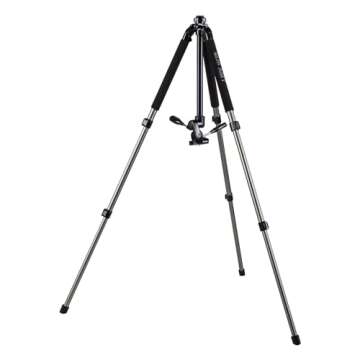 SLIK Pro 700 DX Tripod with 700DX 3-Way, Pan-and-Tilt Head - Titanium