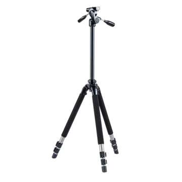 SLIK Pro 700 DX Tripod with 700DX 3-Way, Pan-and-Tilt Head - Titanium