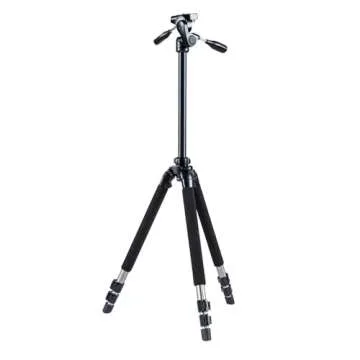 SLIK Pro 700 DX Tripod with 700DX 3-Way, Pan-and-Tilt Head - Titanium
