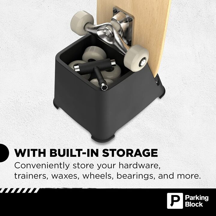 Freestanding Skateboard Stand - Portable Rack for Decks