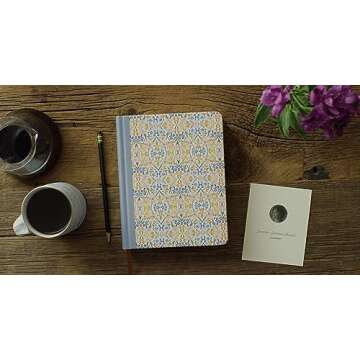 ESV Single Column Journaling Bible, Artist Series (Cloth over Board, Jessica Dennis Bush, Flourish)