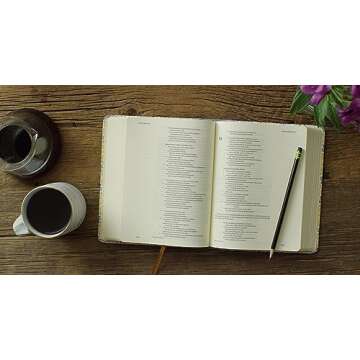 ESV Single Column Journaling Bible, Artist Series (Cloth over Board, Jessica Dennis Bush, Flourish)