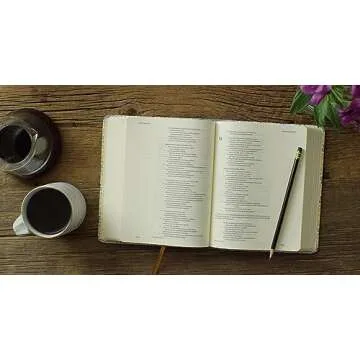 ESV Single Column Journaling Bible, Artist Series (Cloth over Board, Jessica Dennis Bush, Flourish)