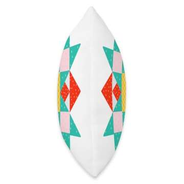 Quilt Block Barn Quilter Country Throw Pillow for Home Decor