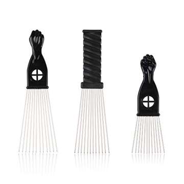 Folansy Afro Comb Set for Curly Hair Styling Tools