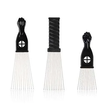 Folansy Afro Comb Set for Curly Hair Styling Tools