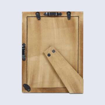 Handicrafts Home 5x7 Picture Frames - Vintage Style Wall Hanging & Desk Decor – Farmhouse Photo Frames Ideal for Living Room Office & Home Decor Picture Frame for Family Pictures & Wall Decor, White