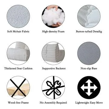 JACH 24" Kid Sofa for a Stylish Toddler Experience