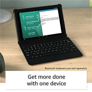 Fire HD 10 Plus tablet, 10.1", 1080p Full HD, 32 GB, (2021 release), Slate, without lockscreen ads