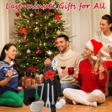 Unique Golf-Club Style BBQ Tools Set for Grilling and Gifting