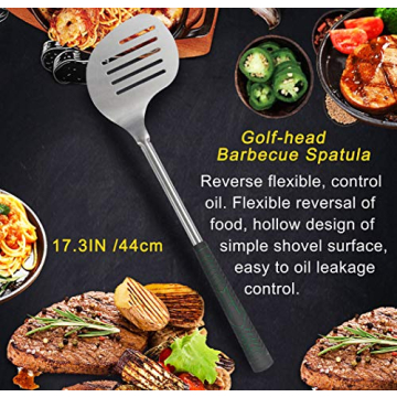Unique Golf-Club Style BBQ Tools Set for Grilling and Gifting