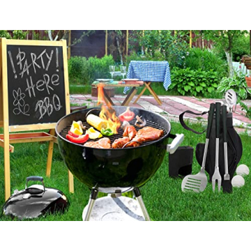 Unique Golf-Club Style BBQ Tools Set for Grilling and Gifting