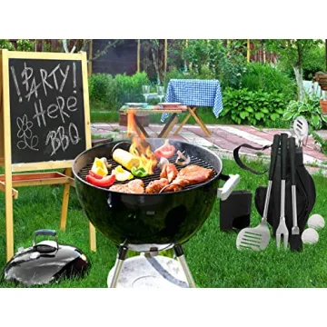 Unique Golf-Club Style BBQ Tools Set for Grilling and Gifting