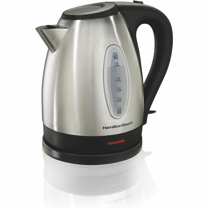 Hamilton Beach 1.7L Electric Tea Kettle - Stainless Steel