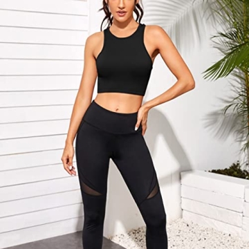 X-SNOW FALCON Women's Ribbed Crop Tank Top Trio