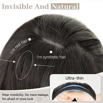 Sué Dark Brown Clip-In Hair Extensions for Thick Volume