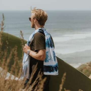 Slowtide Beach Towel - Absorbent and Stylish for All Adventures