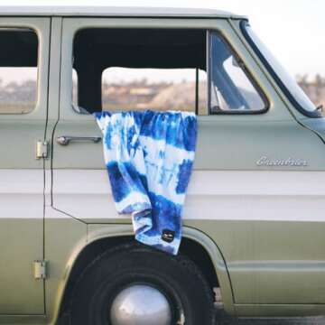 Slowtide Beach Towel - Absorbent and Stylish for All Adventures