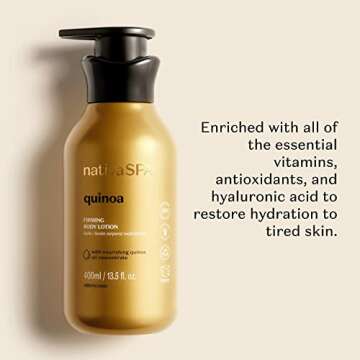 Nativa SPA by O Boticário Quinoa Firming Ritual Bundle: Hydrating Body Lotion & Body Oil Set